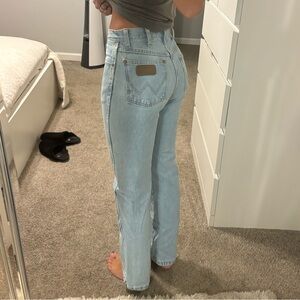 Wrangler straight leg jeans